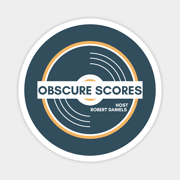 Obscure Scores Logo Magnet by Cinematic Sound Radio